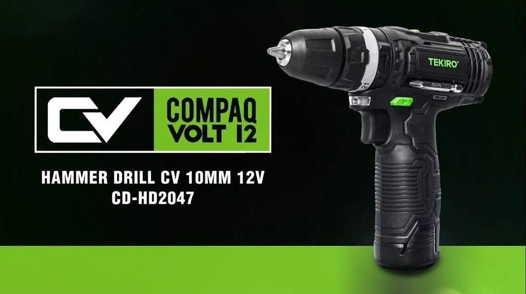 Bor Cordless Tekiro CV 12V