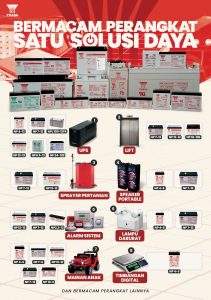 Distributor aki yuasa untuk industri